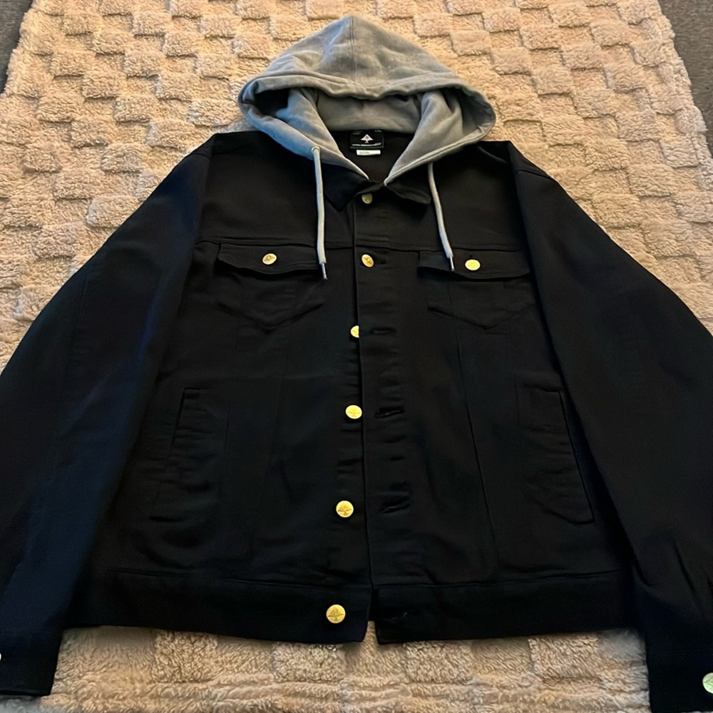 LRG Hooded Denim Jacket